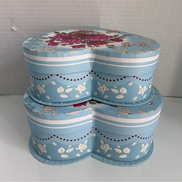 set of 2 Heart Shape paper gift boxes - Picture 5 of 7